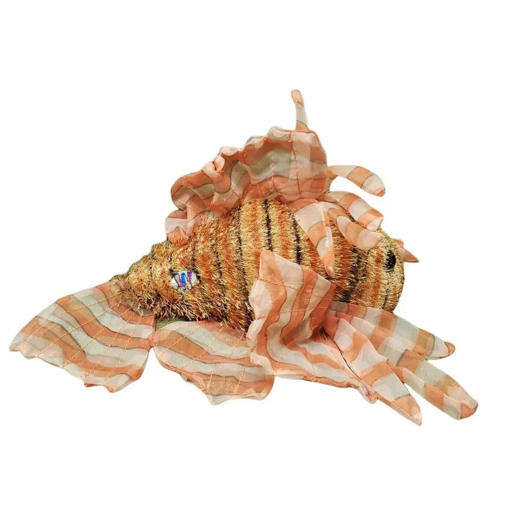 Webkin Ganz Orange Lionfish Stuffed Plush